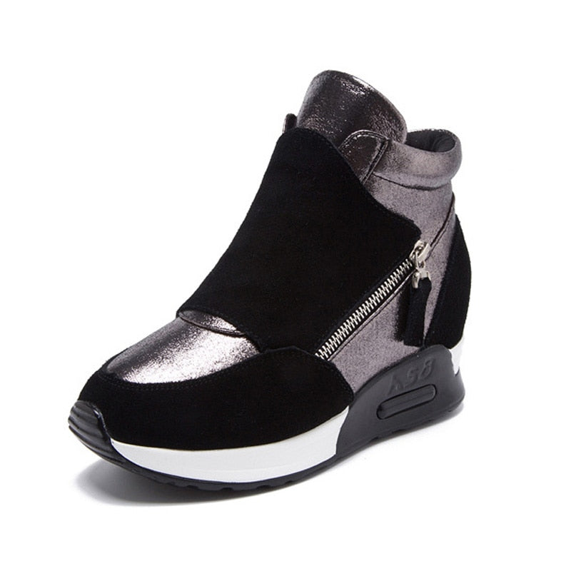 Beginning To End Wedges Sneakers
