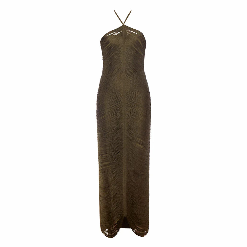 MARAYA MAXI DRESS Army green