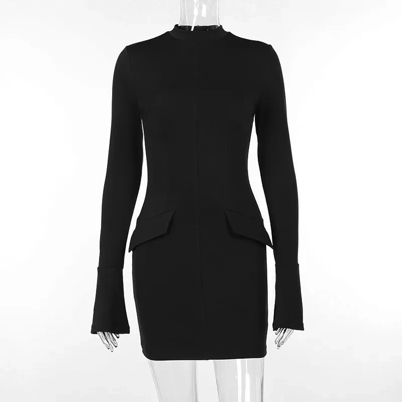 MONA MINI DRESS Black
