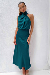 Sleeveless Off Shoulder Bodycon Elegant Maxi Dresses Wedding 31