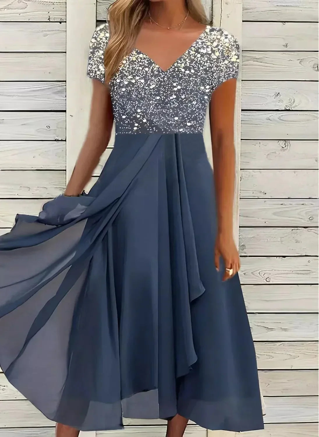 Rubí Elevated Women's Chiffon Party Dress Occasion Wear