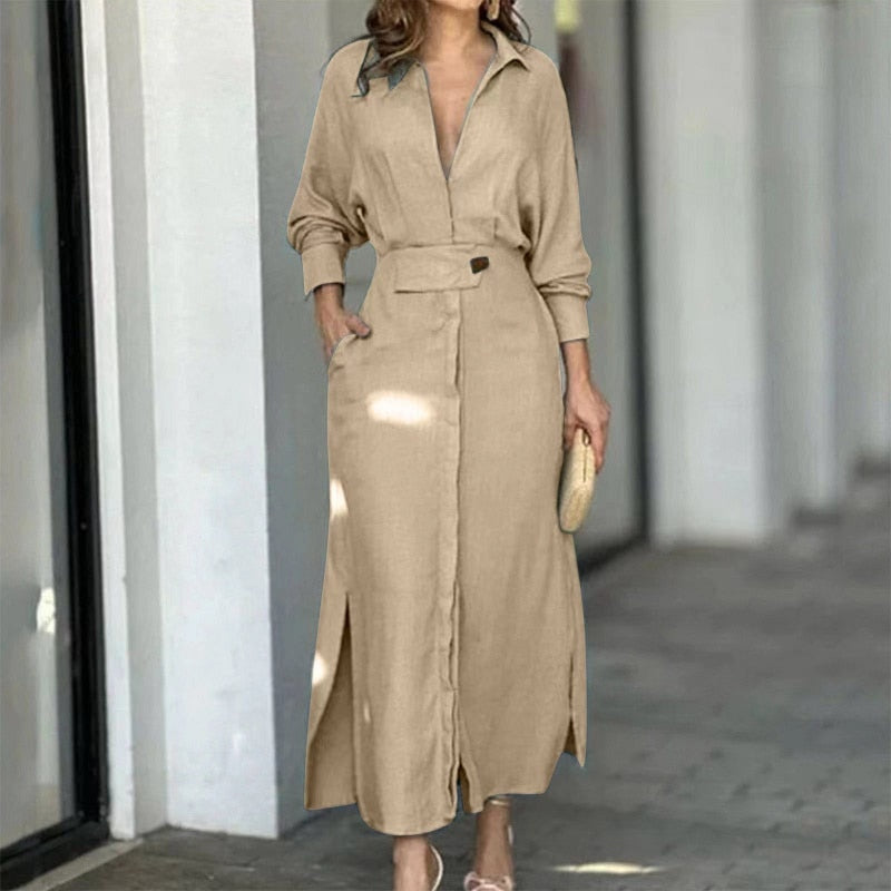 Gurutze Fashionable Summer Dress for Women Light Breezy Style