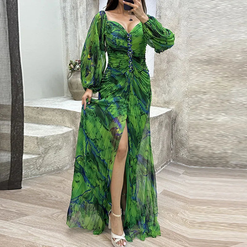 Adriana Aesthetic Evening Dress Wear Edit