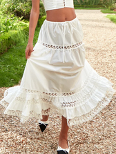 Embroidered Crop Top