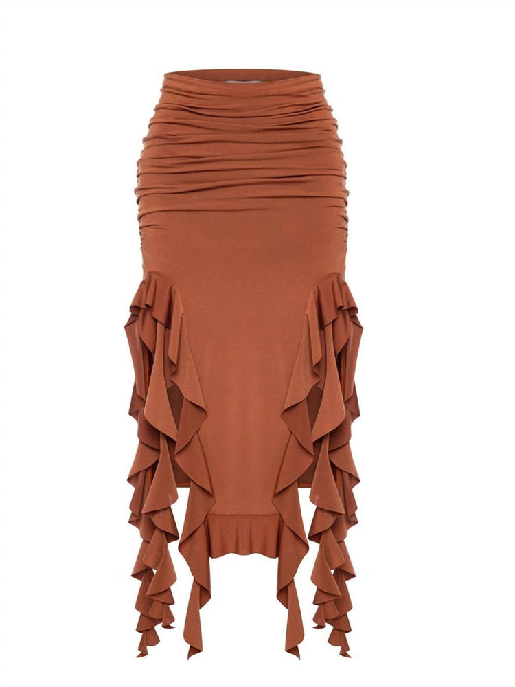 A Beautiful Weekend Midi Skirt