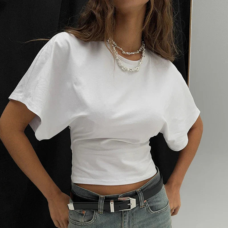 Waist Slimming Shoulder Tshirt