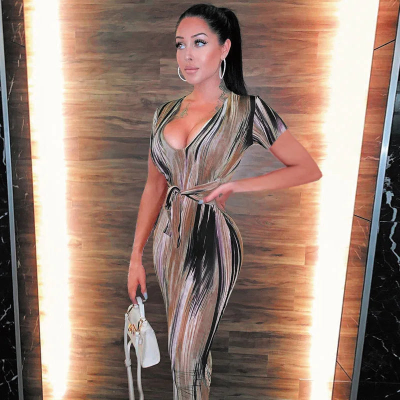 Twist And Shout Midi Dress