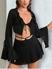Kata Two Stylish Piece Set Black / S