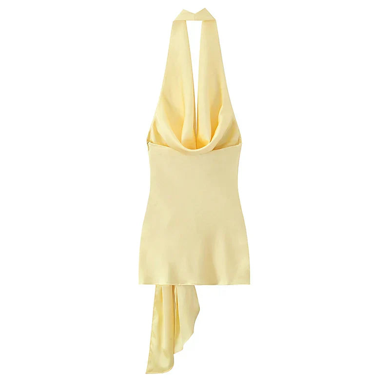TERESIA SATIN MINI DRESS