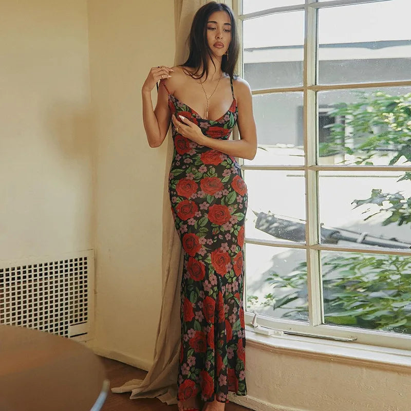 TALIA MAXI DRESS Print