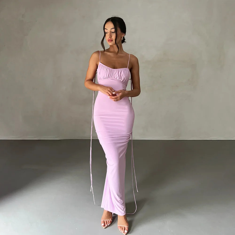 ELERY MAXI DRESS Violet