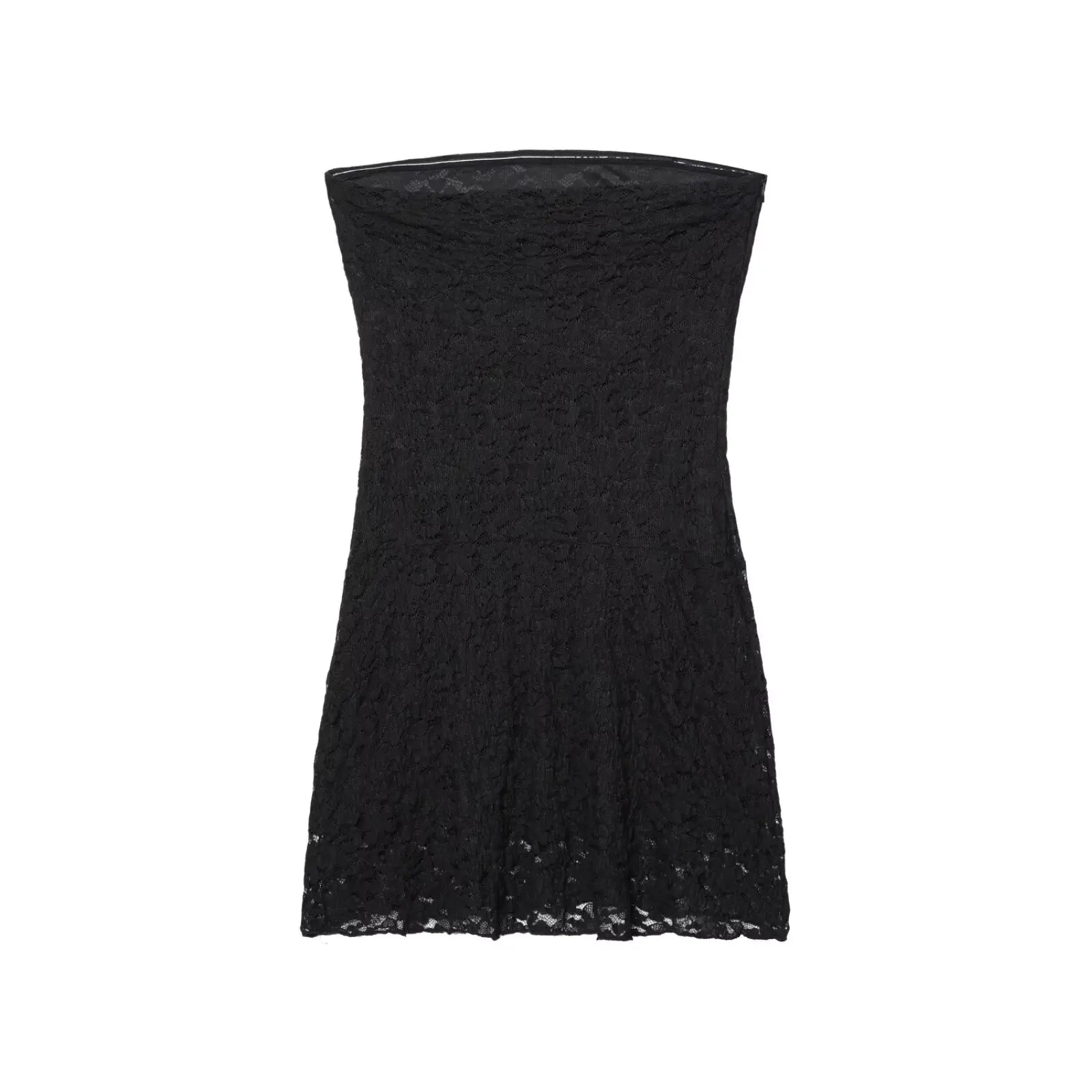 MAEVE LACE MINI DRESS Black
