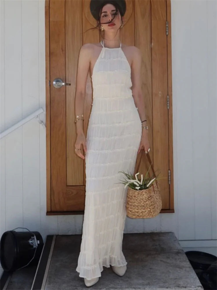 VIOLI MAXI DRESS White