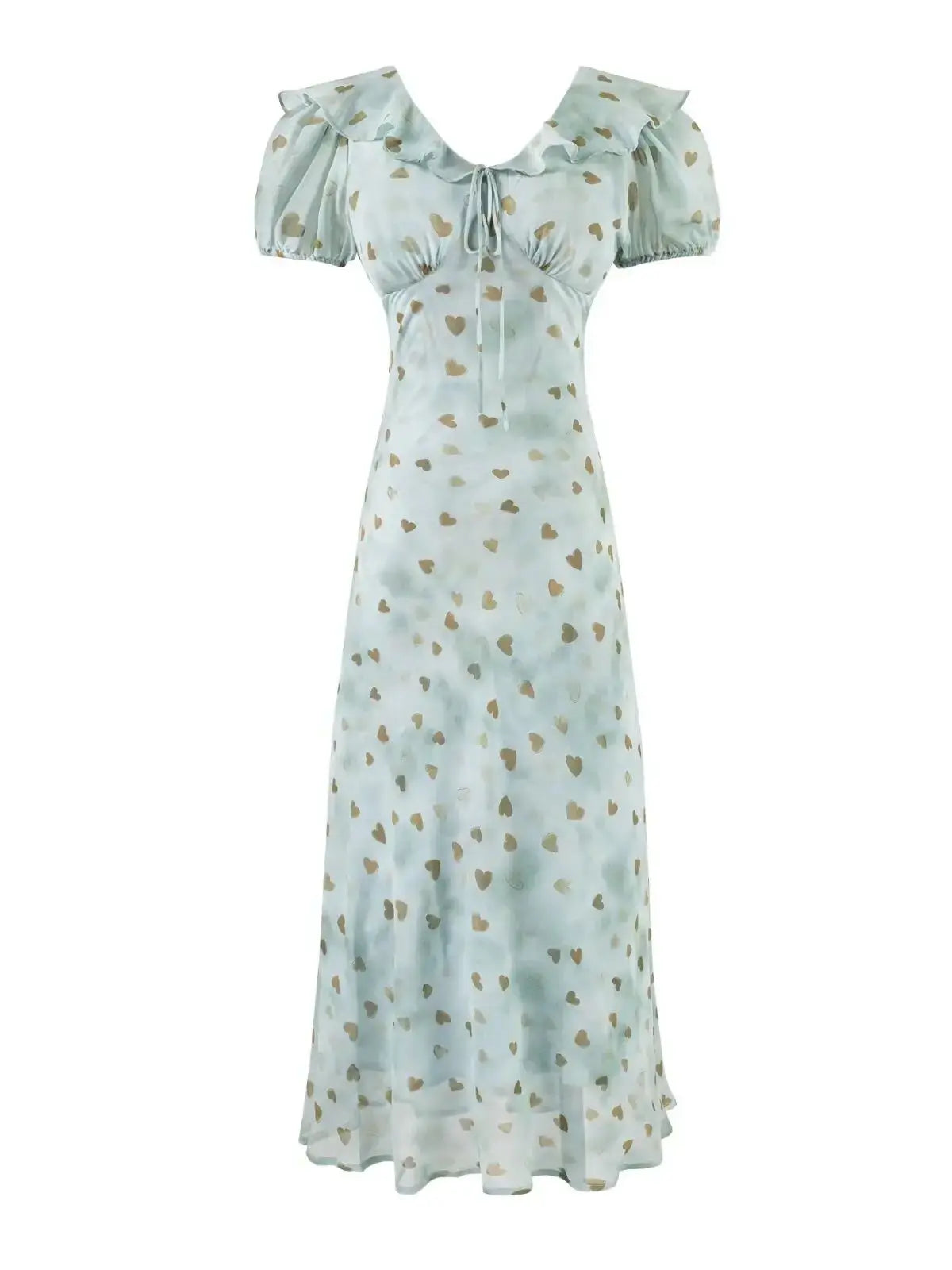 LUCIA MIDI DRESS Turquoise