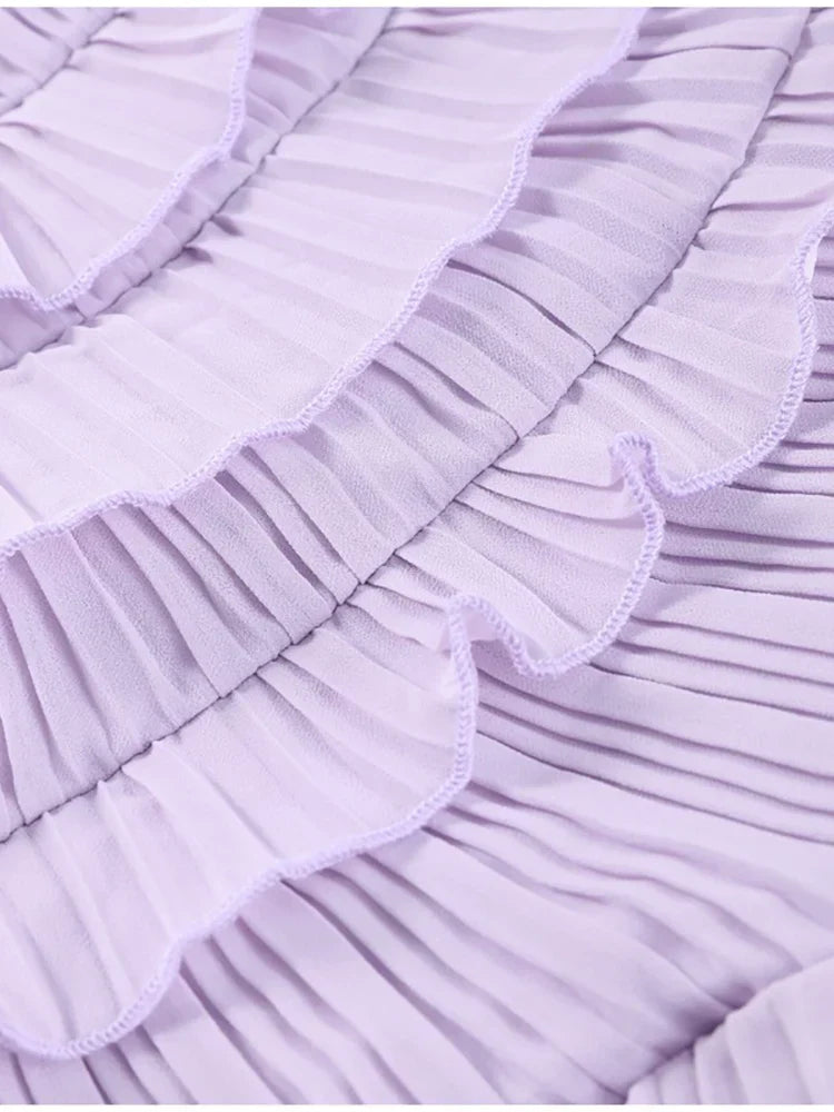 SEMANA RUFFLE MAXI DRESS