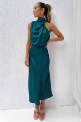 Sleeveless Off Shoulder Bodycon Elegant Maxi Dresses Wedding 32