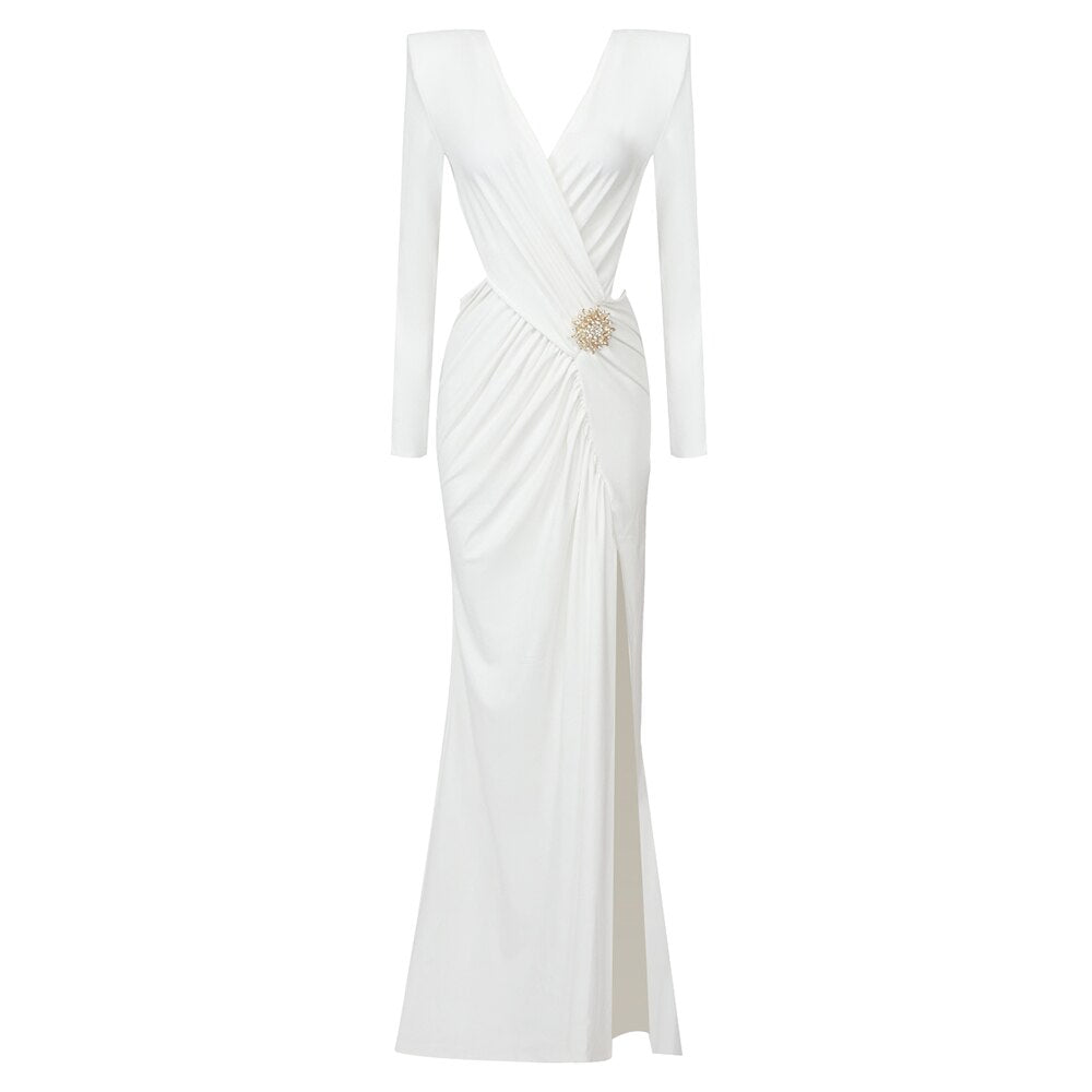 SONIA MAXI DRESS White