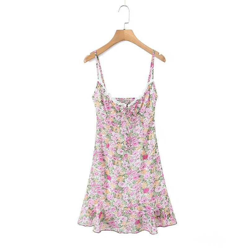 CATALINA FLORAL MINI DRESS Floral