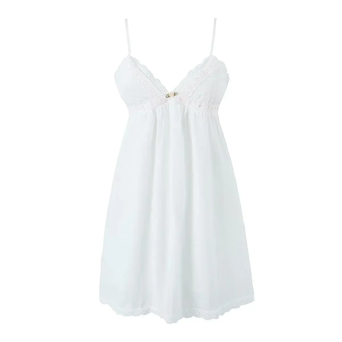 COURTNEY MINI DRESS White