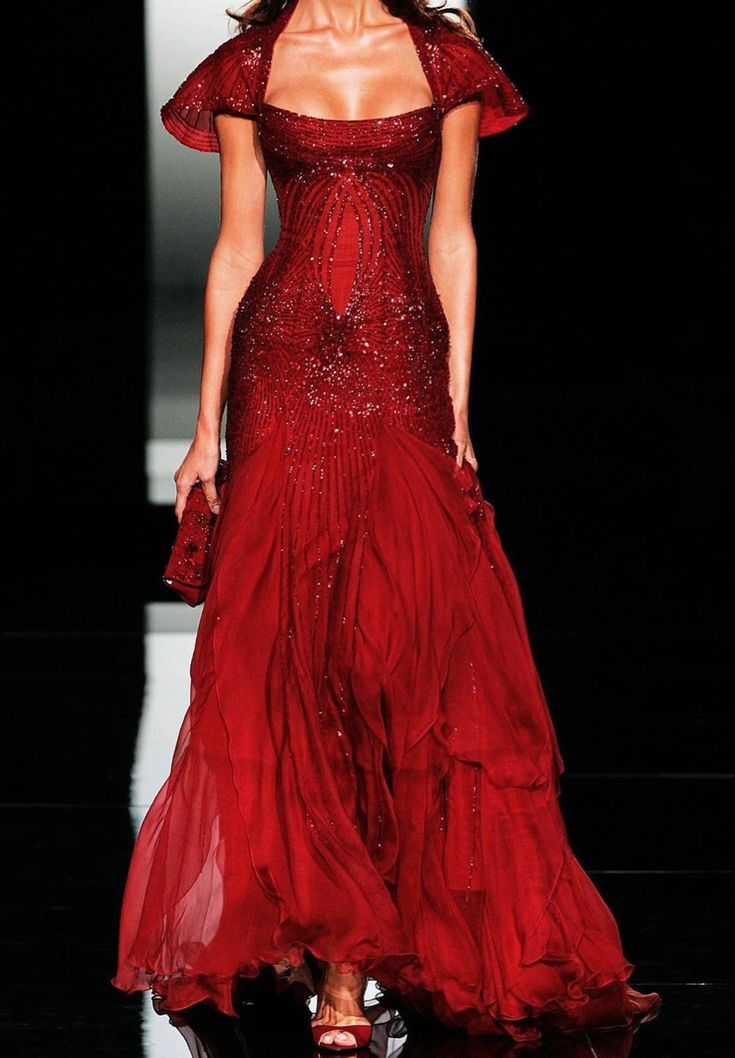 Elegant Sheath Strapless Burgundy Floor-length Chiffon Long Evening Dress Prom Dresses SD2059 | FashionAxe