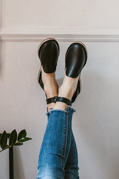 Ankle Strap Flats Sandal