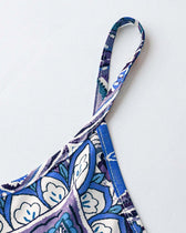 Paisley Print Spaghetti Strap Maxi Dress 3