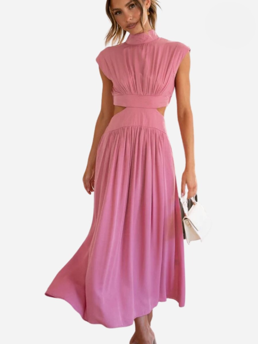 Victoria Timeless Summer Sleeveless Long Maxi Dress Elevated Occasion Wear