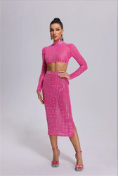 Sheer Mesh Dress