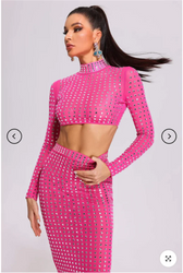Sheer Mesh Dress