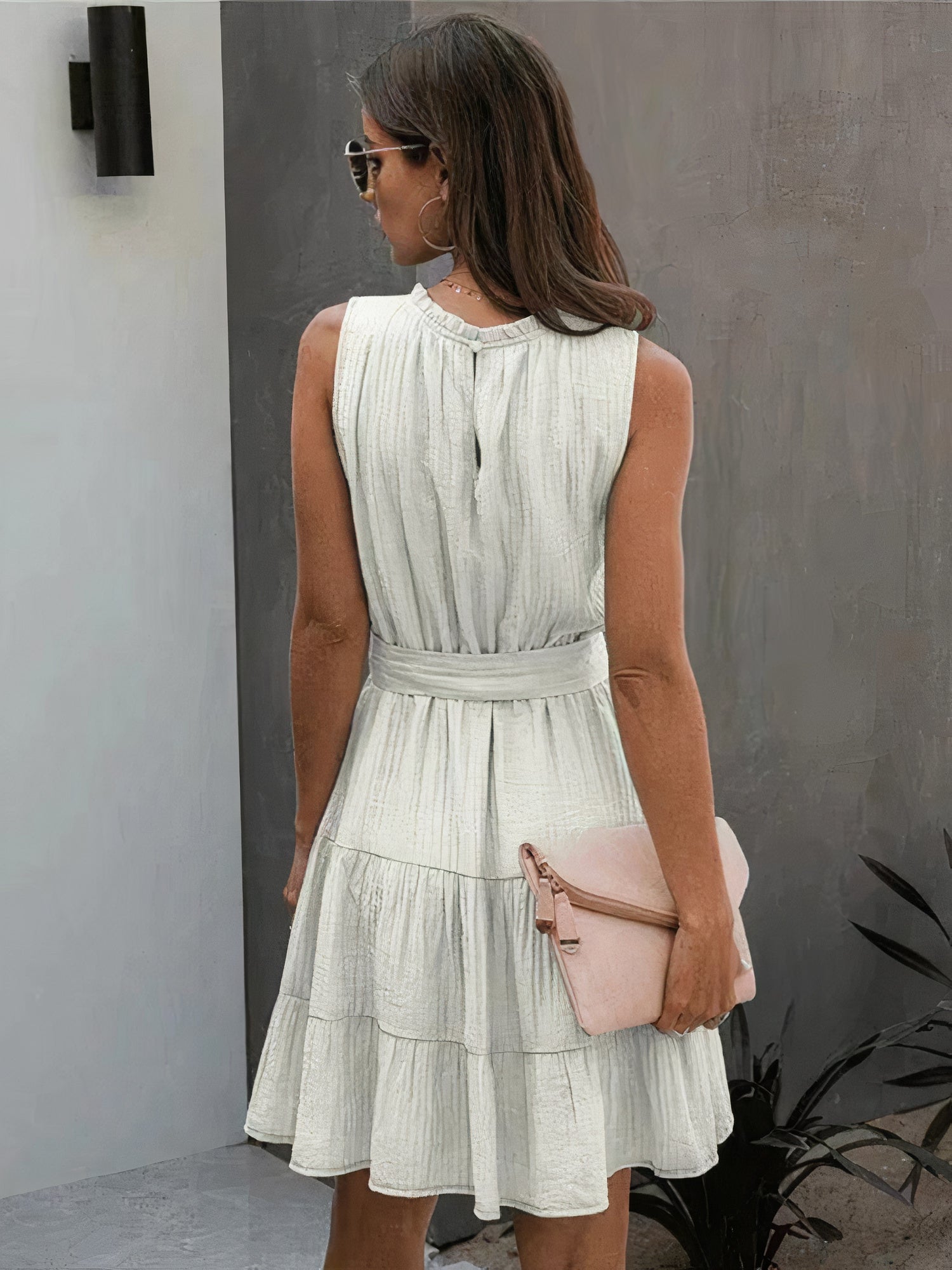 Cecilia Boutique Chic White Mini Dress Collection