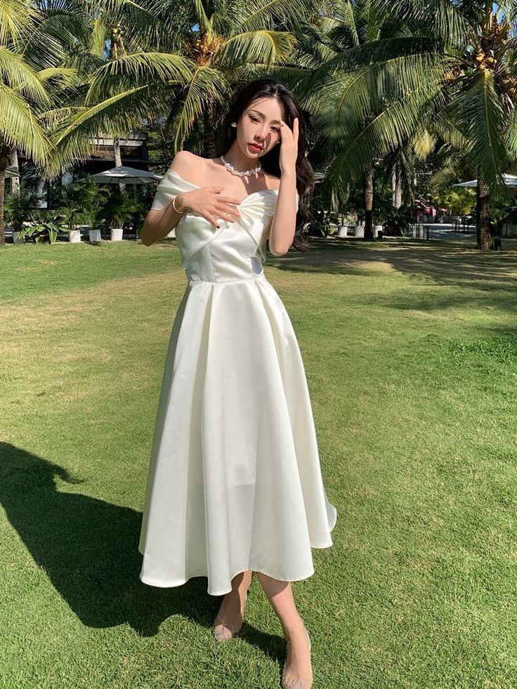 Off The Shoulder A-line Party Dress,Classy Cocktail Dress cc1094