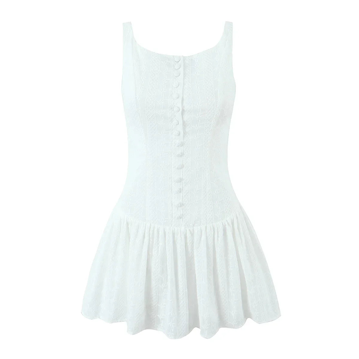 ROSA MINI DRESS White
