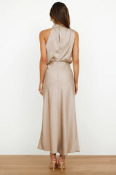 Sleeveless Off Shoulder Bodycon Elegant Maxi Dresses Wedding 22