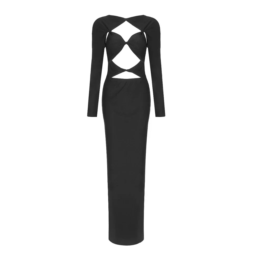 CLAUDIA MAXI DRESS Black