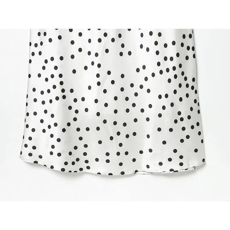 MELUSA POLKA DOT MAXI DRESS