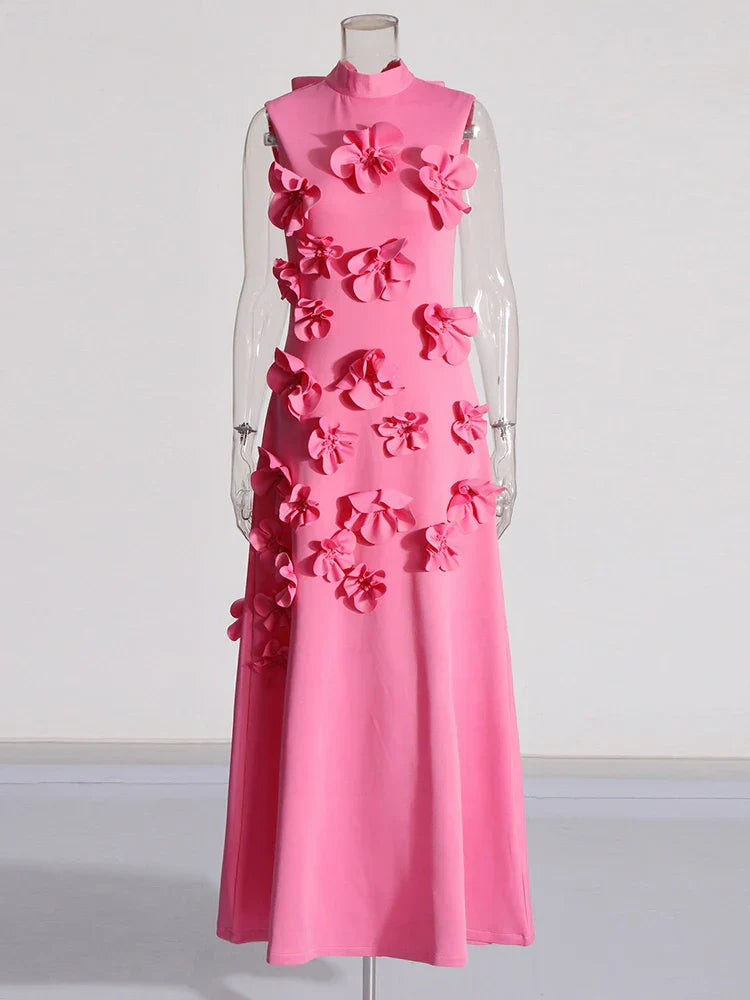 MINA FLOWER DRESS Pink