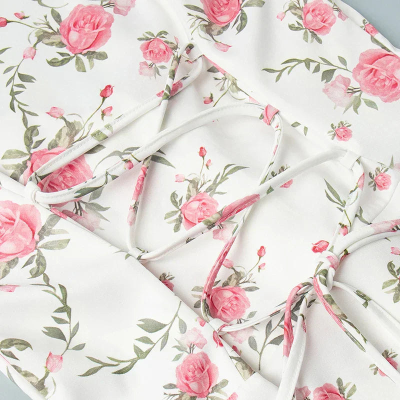 AYLIN FLORAL MINI DRESS
