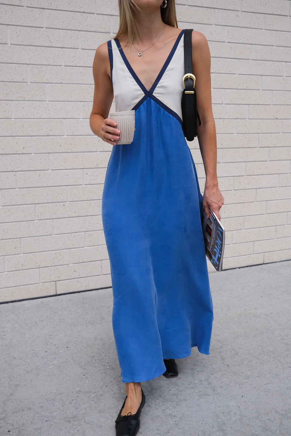 Maria Boutique Lightweight V Neck Maxi Dress Statement Occasion Edit