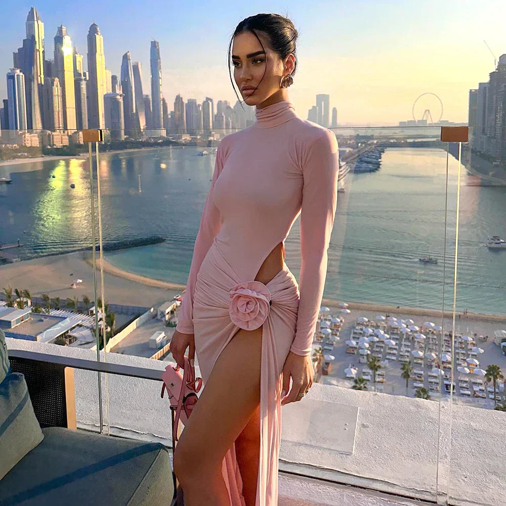 BRIDI MAXI DRESS Pink