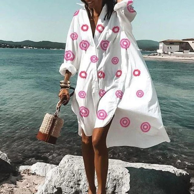 Elena Statement Casual and Effortless Summer Dress Premium Wardrobe Essential