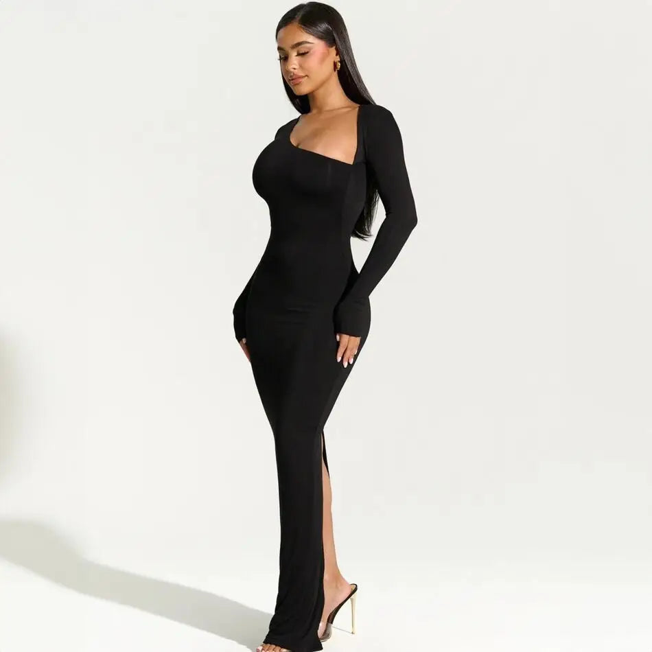 Marina Elevated Long Sleeved Dress for Women Occasion Wear