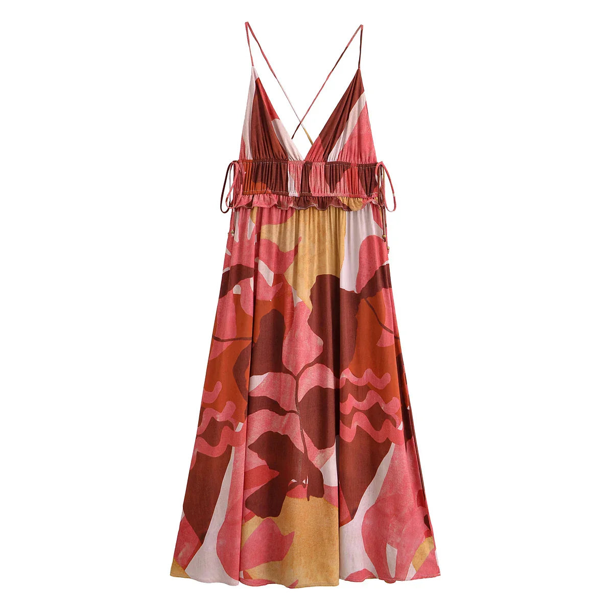 NORA MIDI DRESS Print