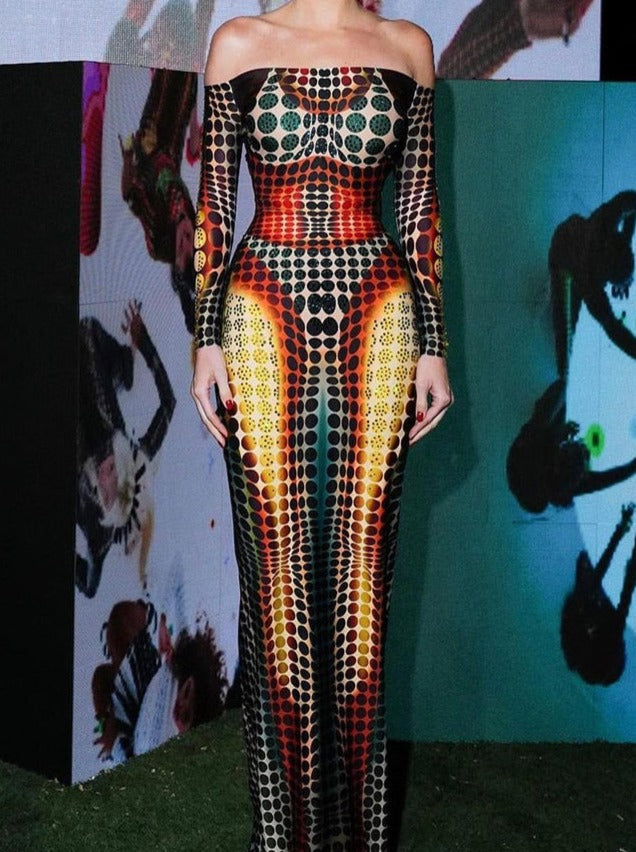 Got You Mesmerized Maxi Dress