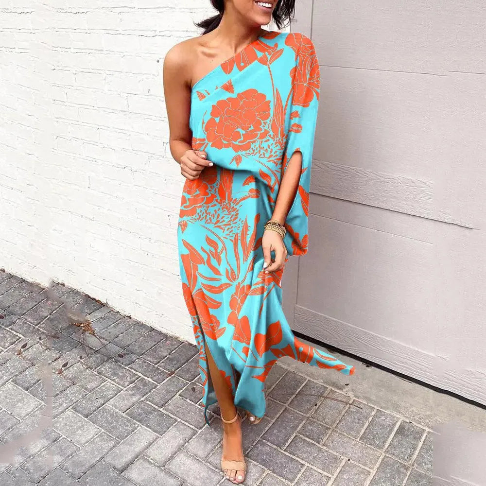 Emma Effortless Diagonal Shoulder Dresses Statement Occasion Edit
