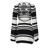 Backless Mini Dress