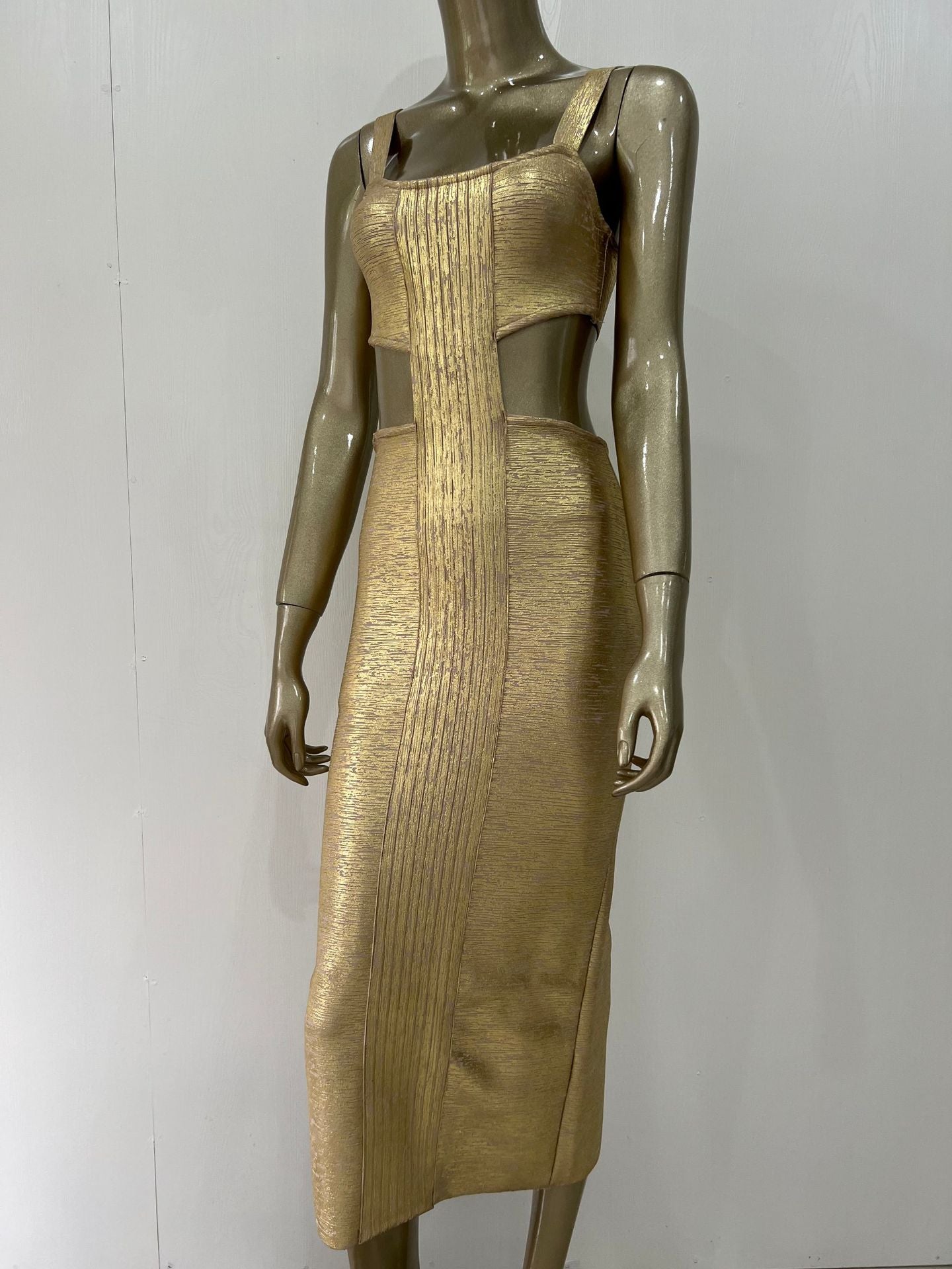 God Of Gold Midi Dress