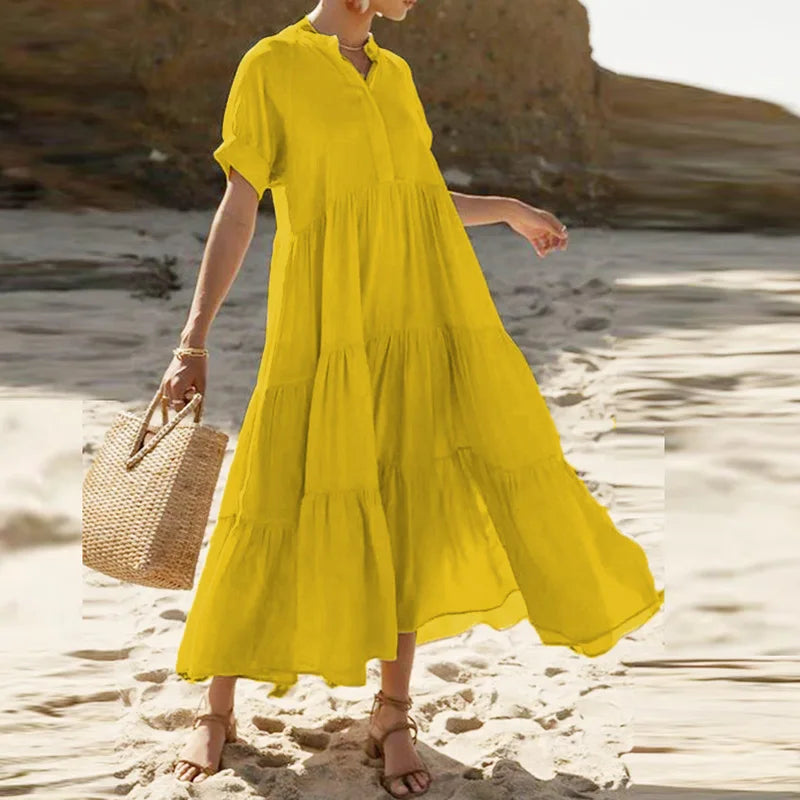 Gloria Minimalist Summer Dress Designer Edit