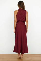 Sleeveless Off Shoulder Bodycon Elegant Maxi Dresses Wedding 20