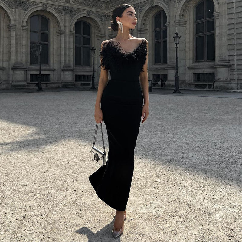 Corset Bodycon Midi Dress