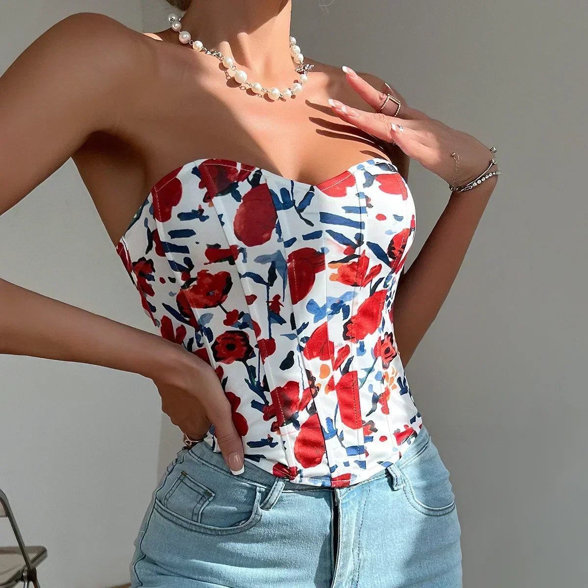 Corset Shaper Underbust Lingerie Strapless